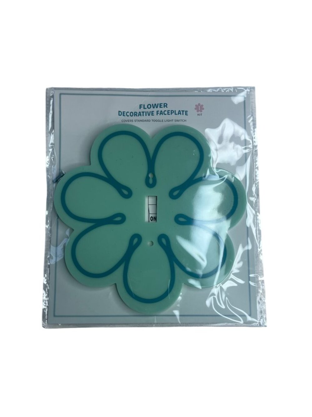 Target Flower Decorative Lightswitch Cover Plate Kit Green